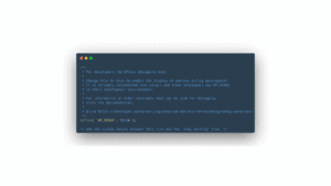 Mengaktifkan WP_DEBUG di WordPress